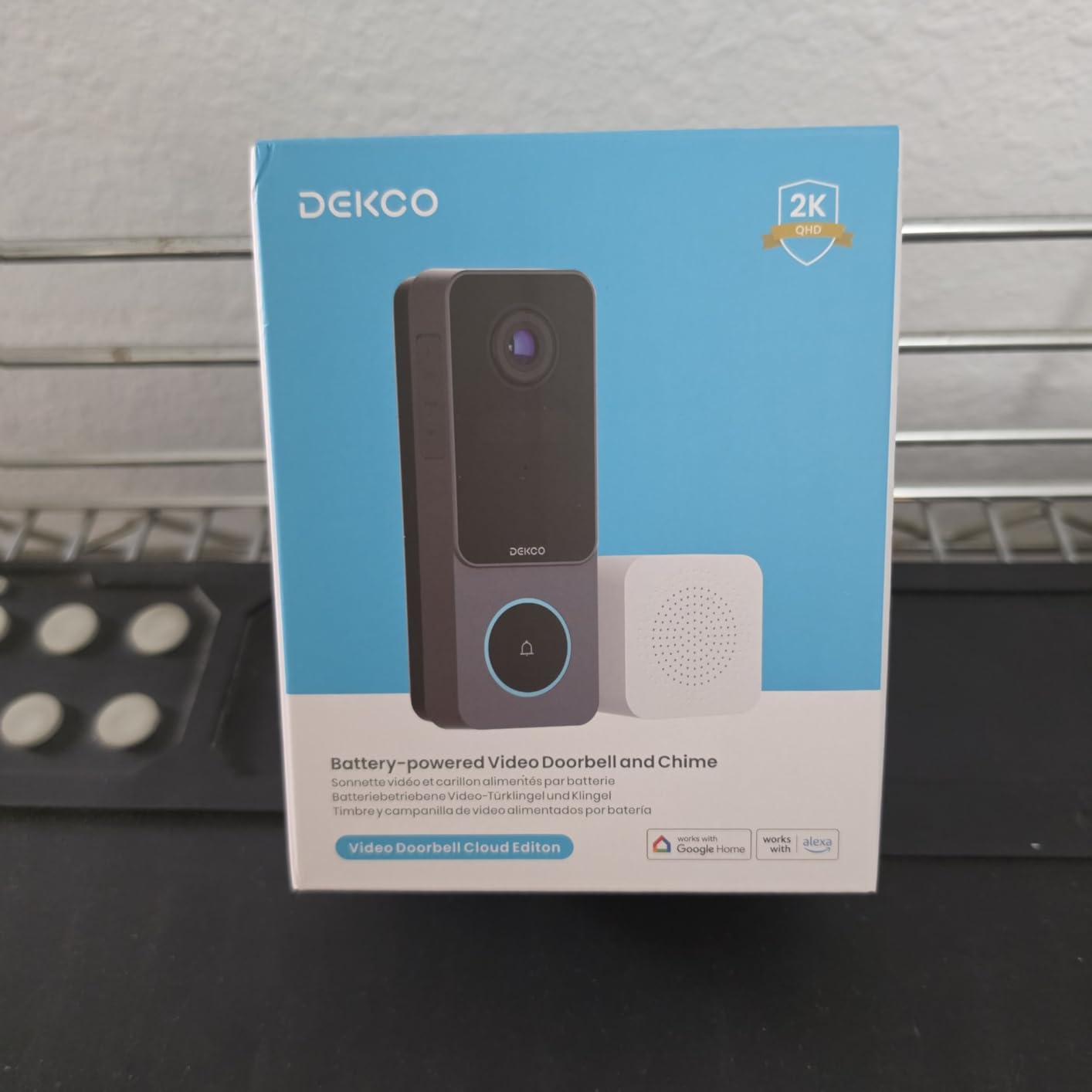 DEKCO 2K Wireless Video Doorbell Camera, Head-to-Toe View customer photo 2