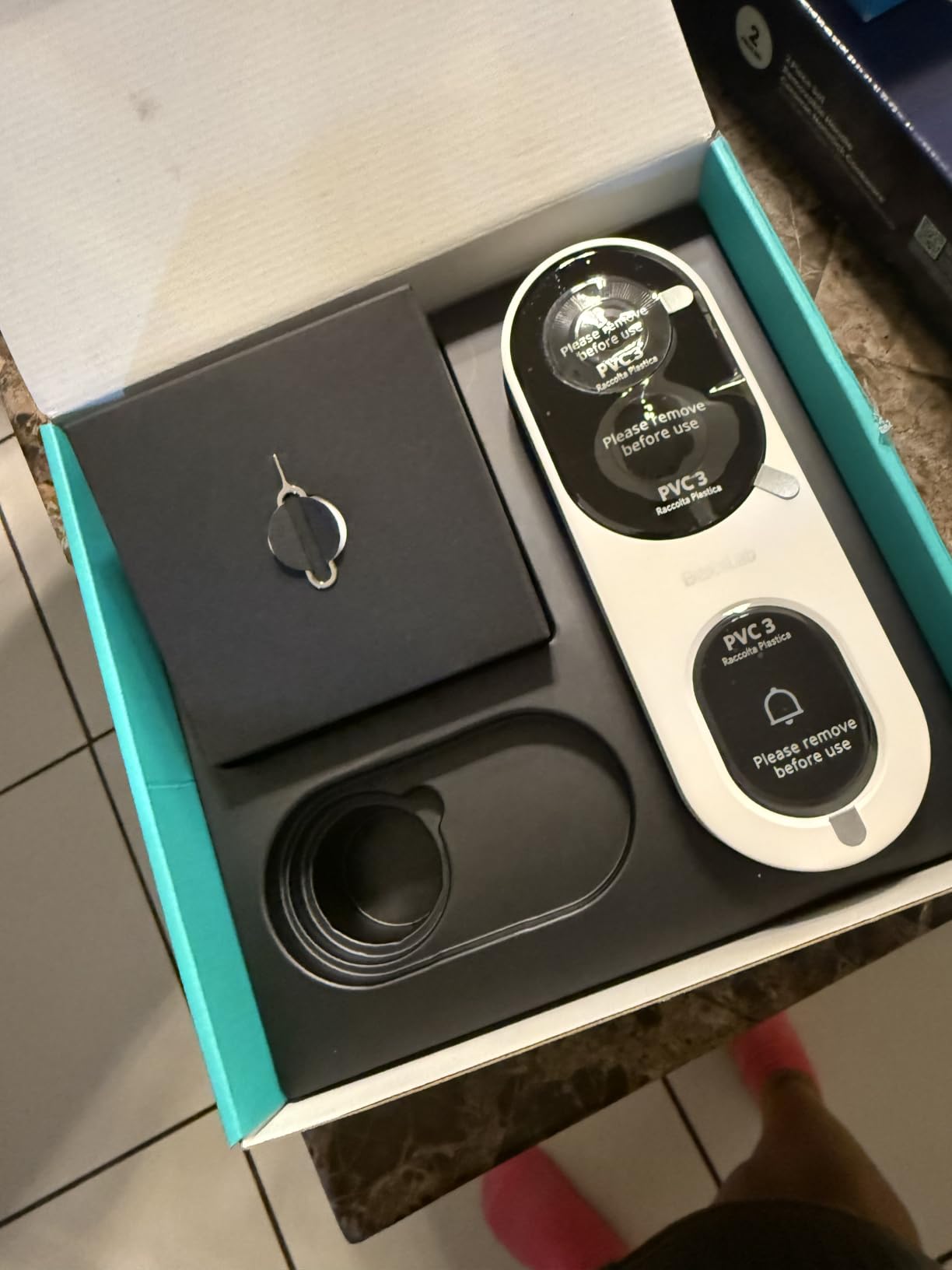 BOTSLAB Solar Doorbell Camera Wireless, No Subscription,2K Head-to-Toe View customer photo 1