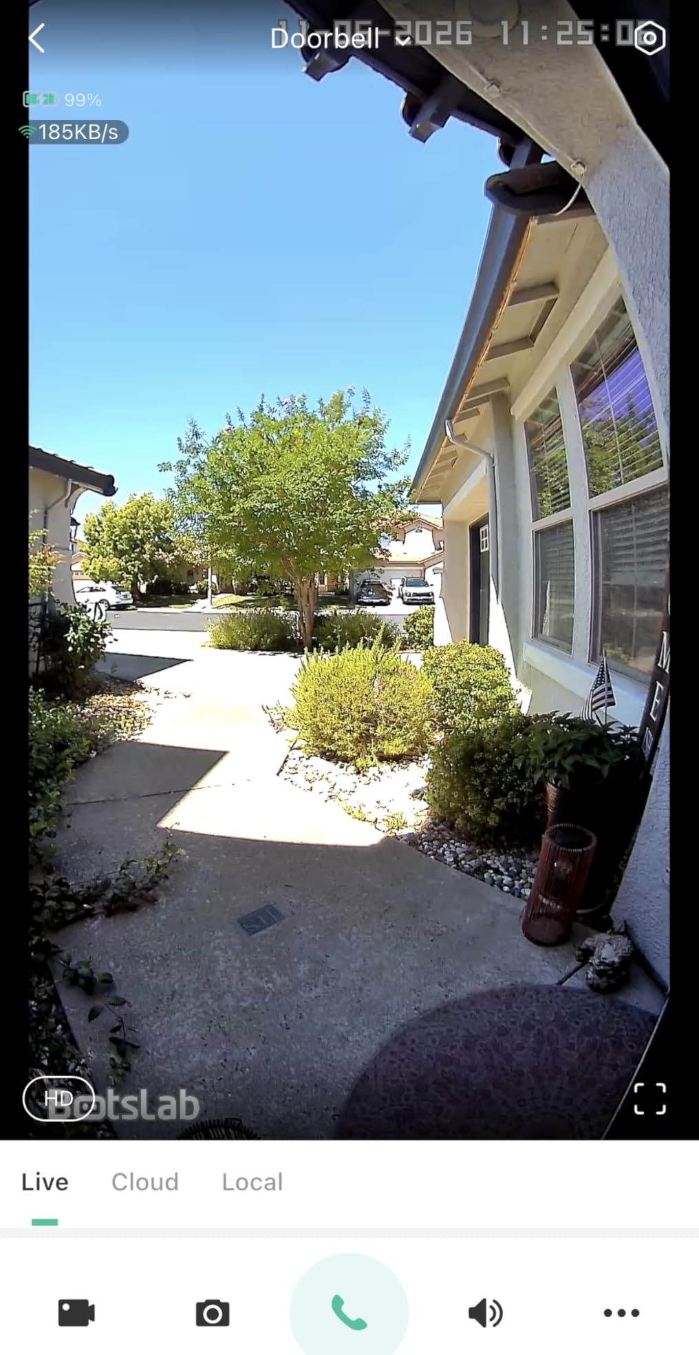 BOTSLAB Solar Doorbell Camera Wireless, No Subscription,2K Head-to-Toe View customer photo 2