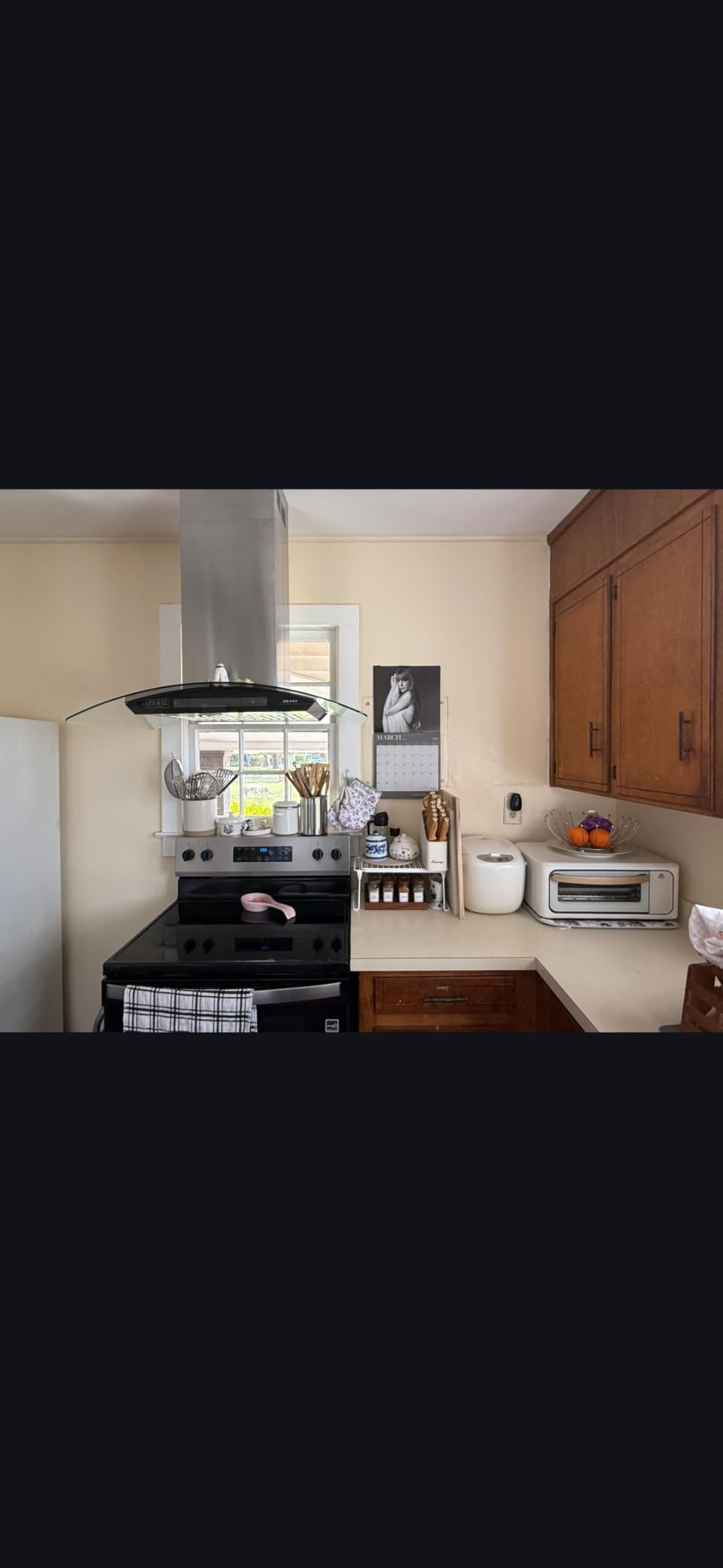 BRANO Island Range Hood 36 Inch 900 CFM, Voice & Gesture & Touch Control customer photo 2