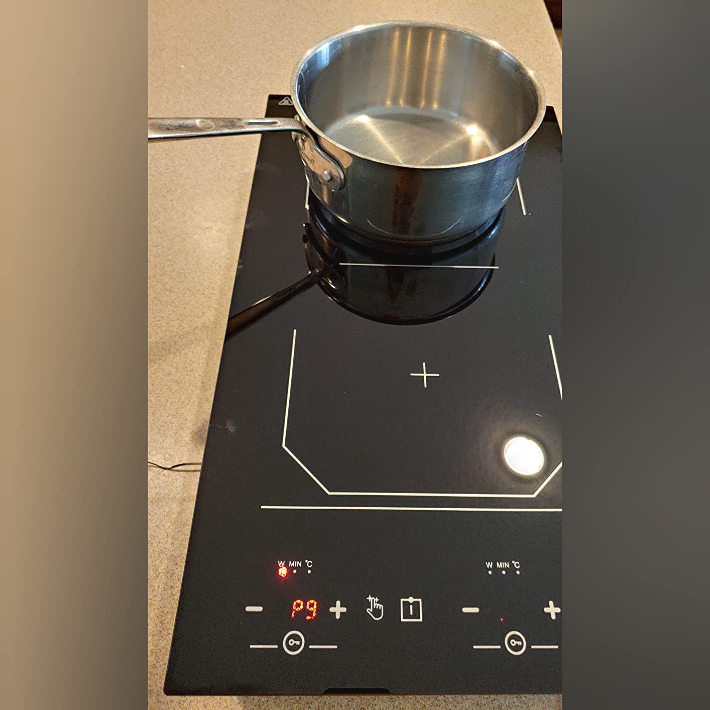 30 Inch Induction Cooktop with Downdraft, 4 Burner 220V Electric Stove Top customer photo 1