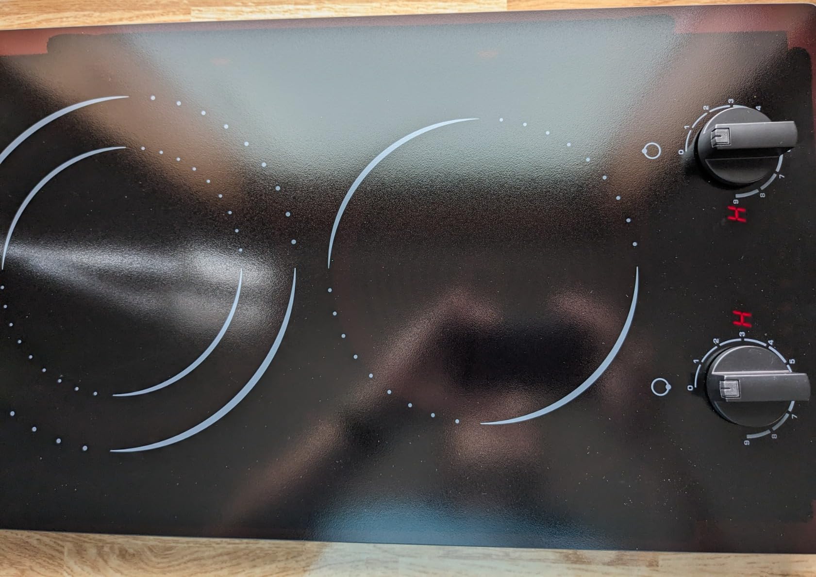 Hobsir Electric Cooktop 30 Inch with Downdraft, 4 Burner 6000W customer photo 1