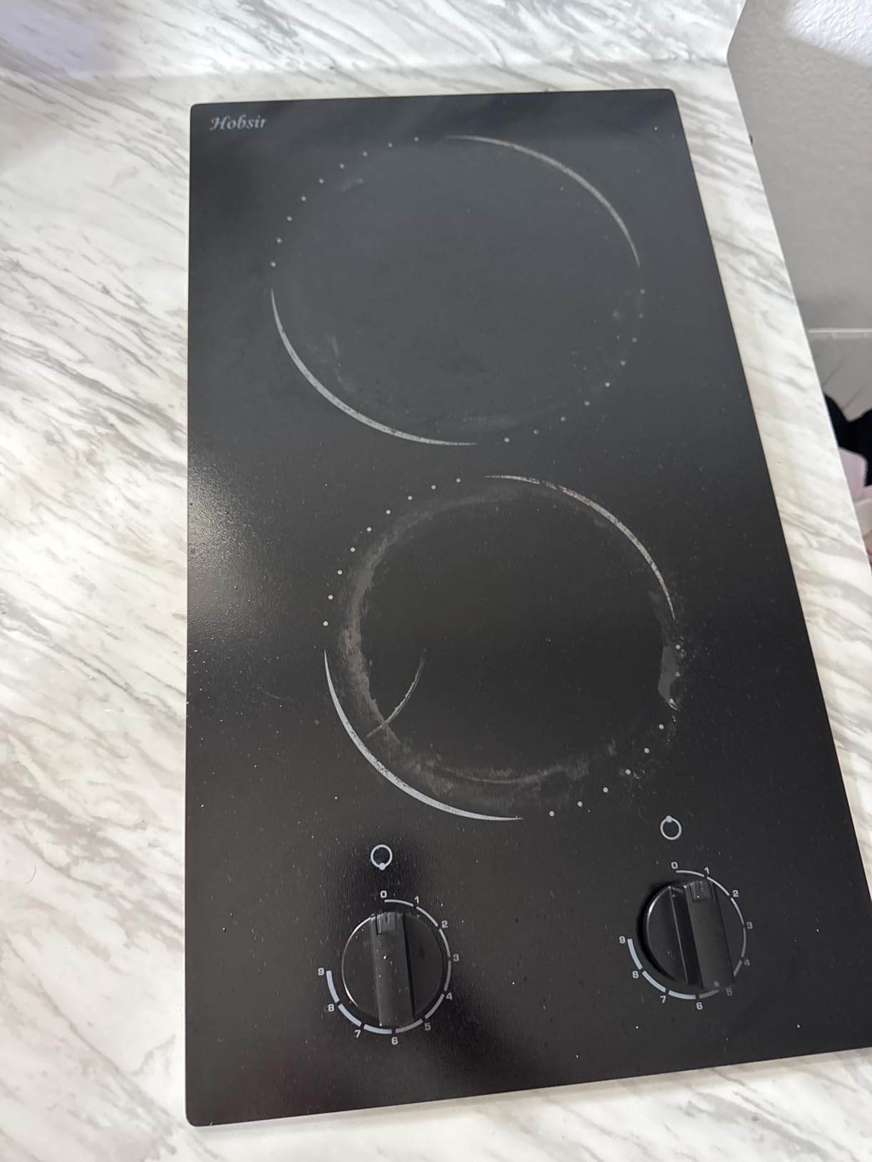 Hobsir Electric Cooktop 30 Inch with Downdraft, 4 Burner 6000W customer photo 2