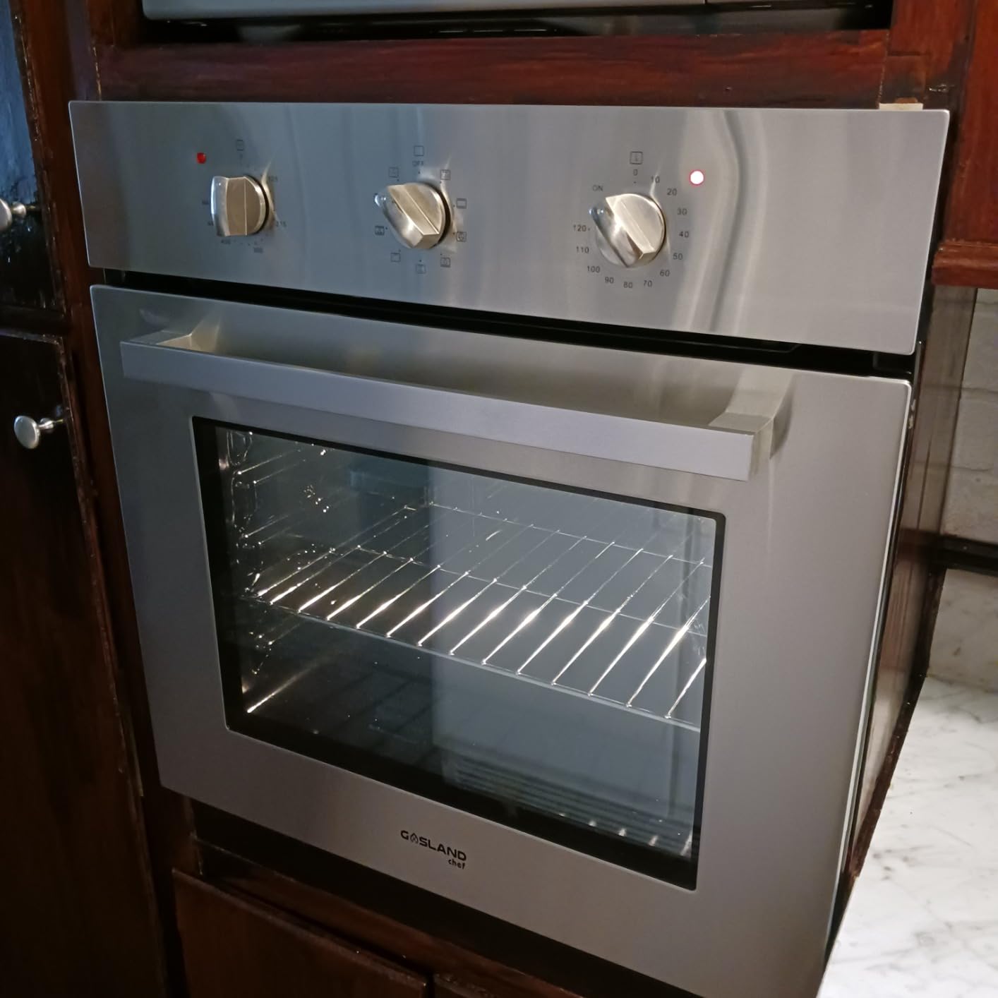 GASLAND 24 Gas Wall Oven,Bake Broil, Rotisserie Functions, Convection Fan customer photo 1