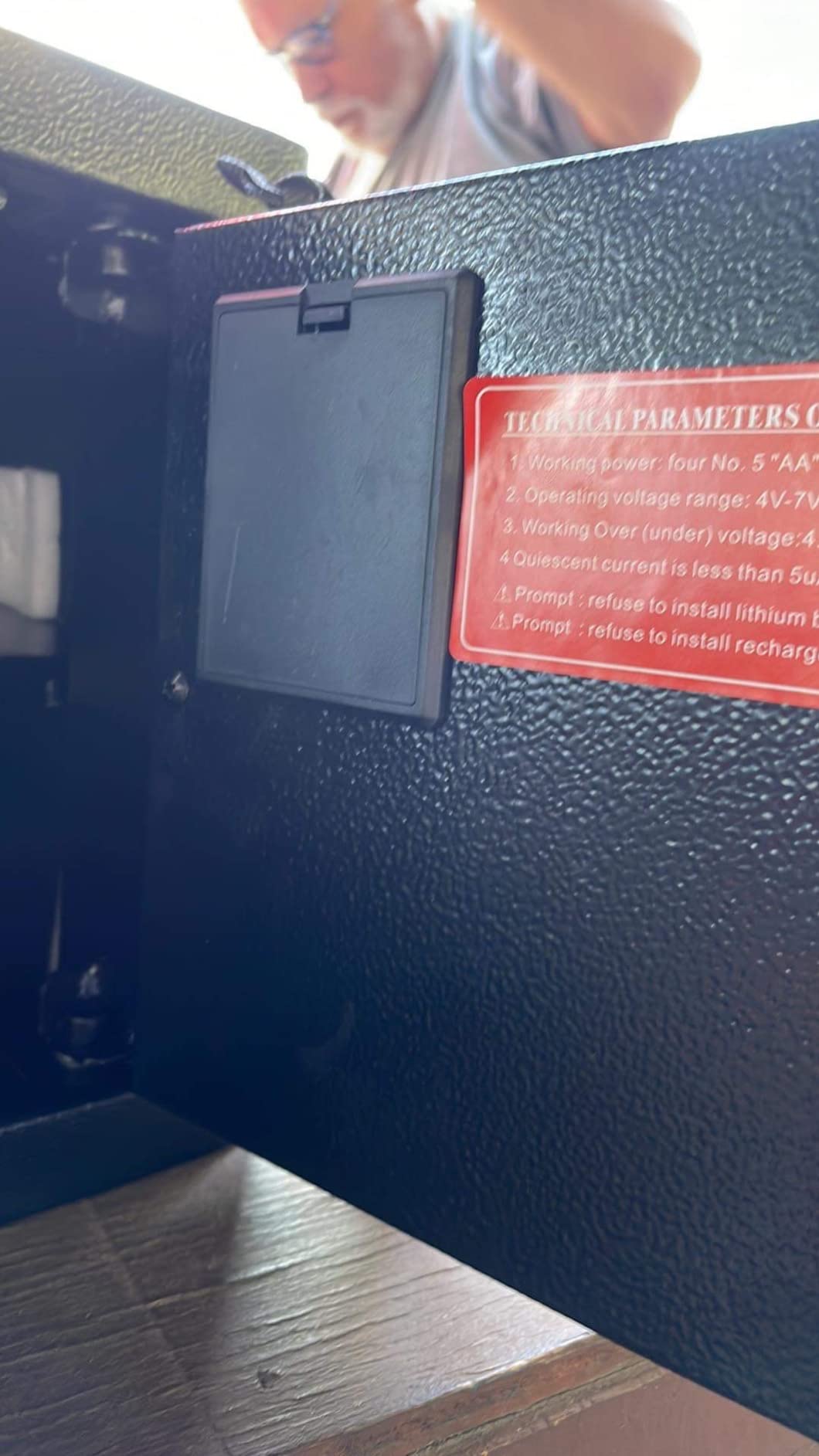 25.6'' H Drop Safe for Business, Quick Place Safe Box with Cash Drop Slot customer photo 1