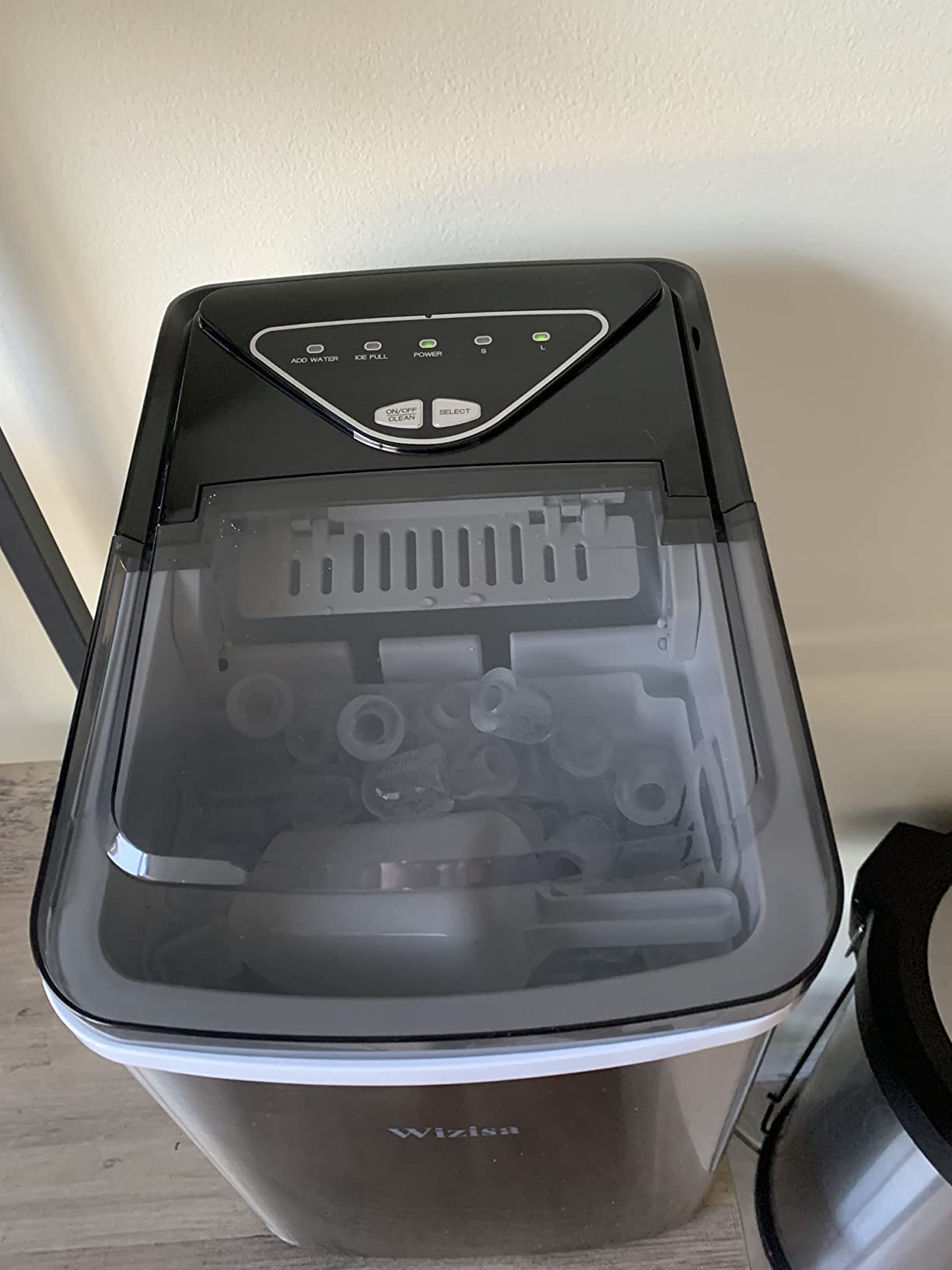 Silonn Countertop Nugget Ice Maker, Self-Dispensing Ice Machine with Auto Drop Ice, Self-Cleaning, 40 lbs/24H Soft Chewable Ice for Home, Kitchen and Parties customer photo 1