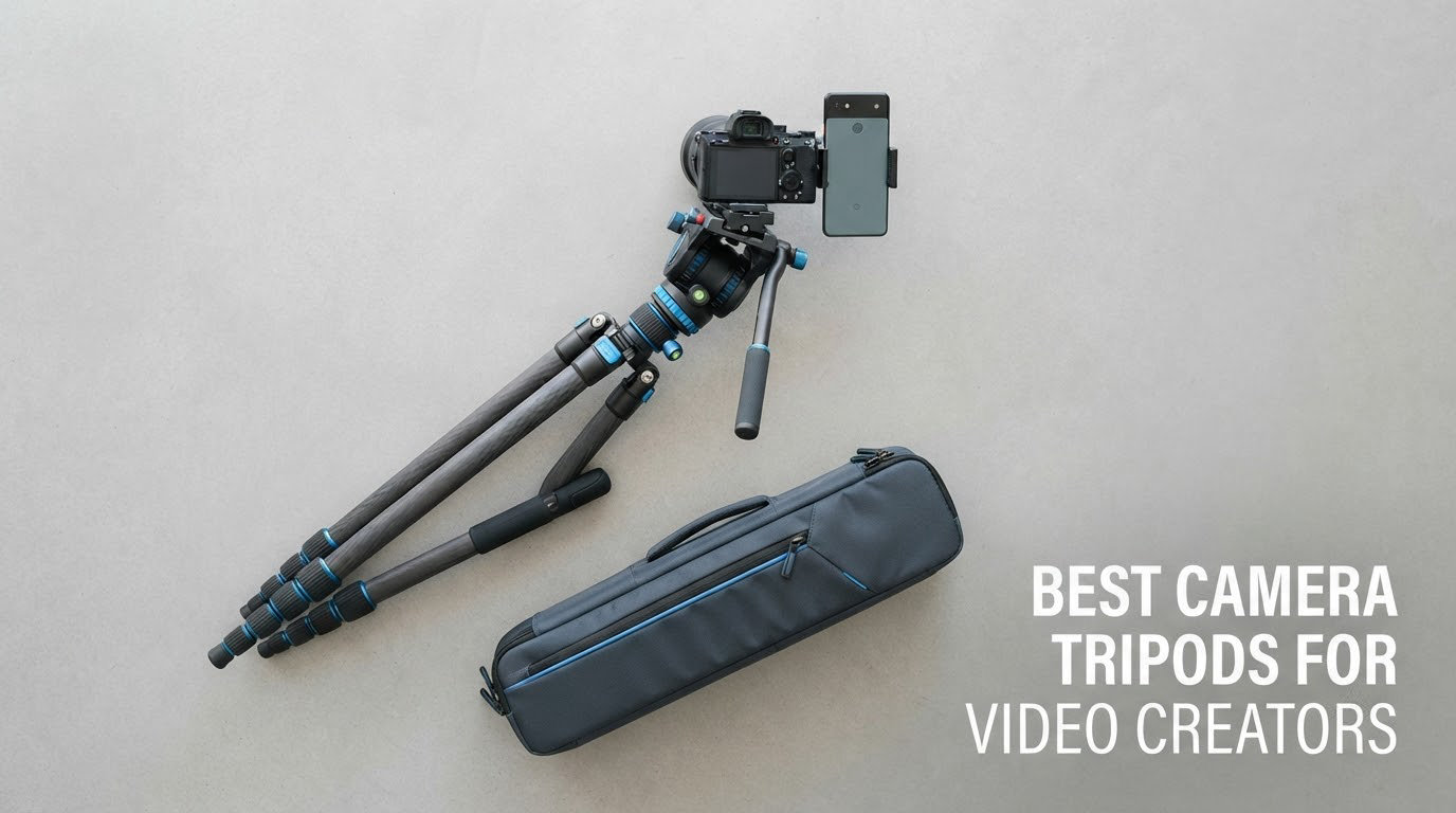 best camera tripods for video creators