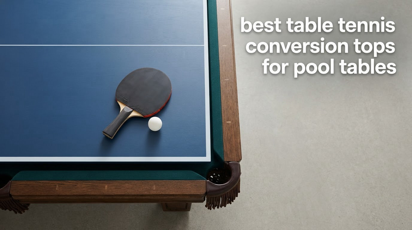 best table tennis conversion tops for pool tables