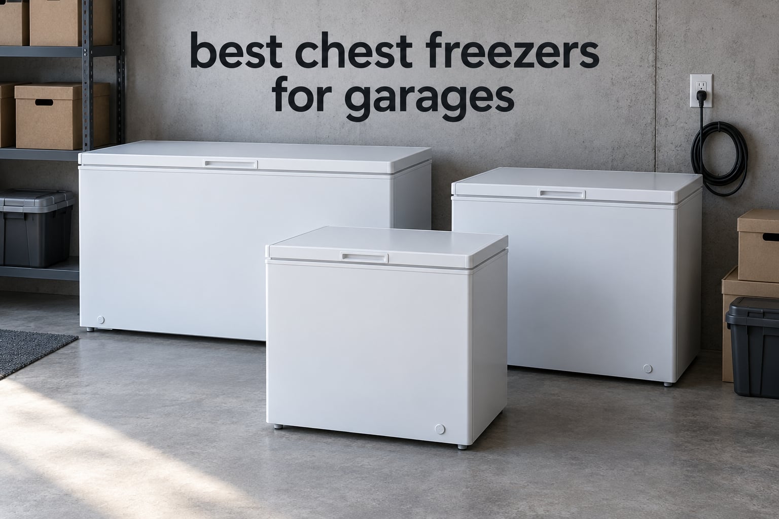 best chest freezers for garages