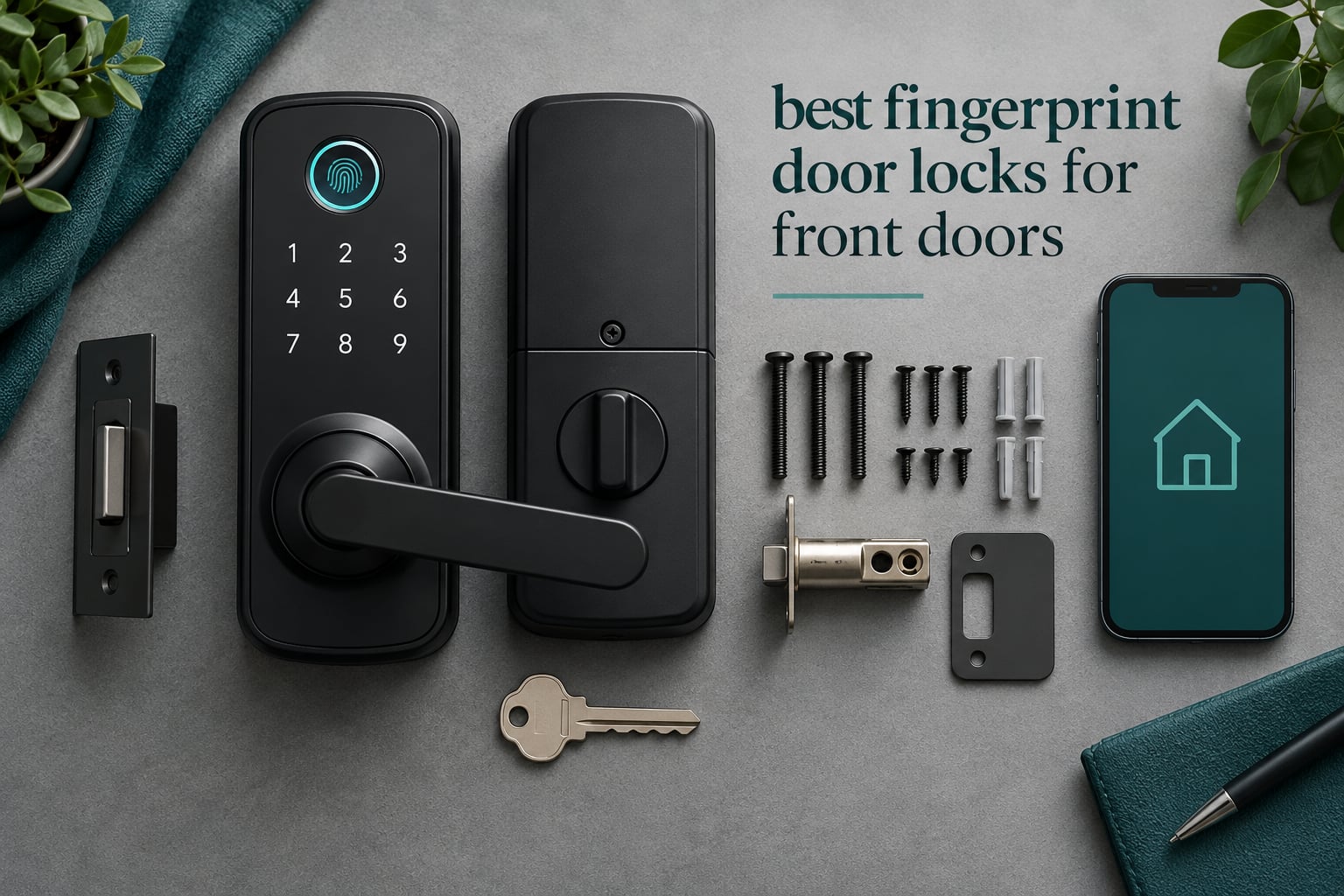 best fingerprint door locks for front doors