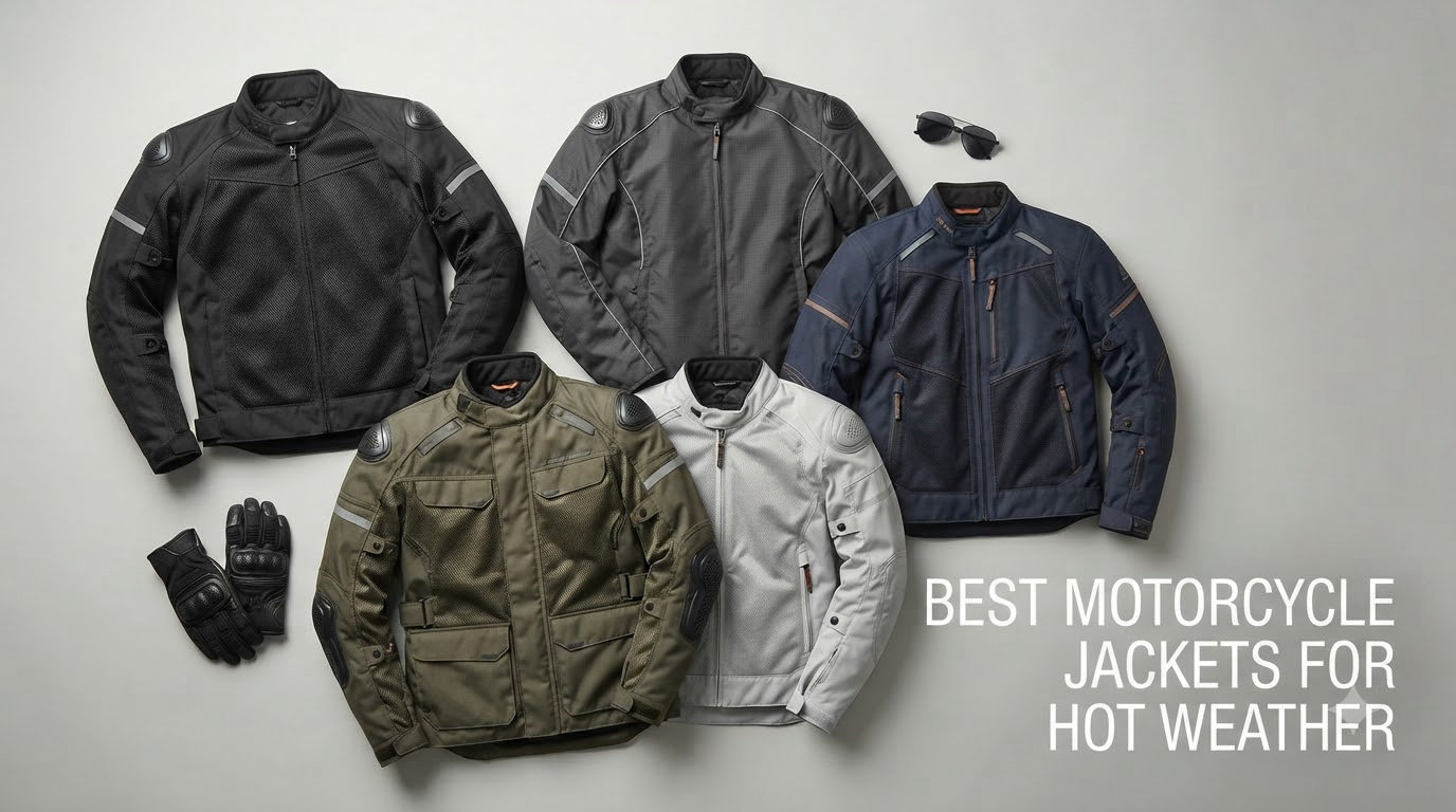 best motorcycle jackets for hot weather