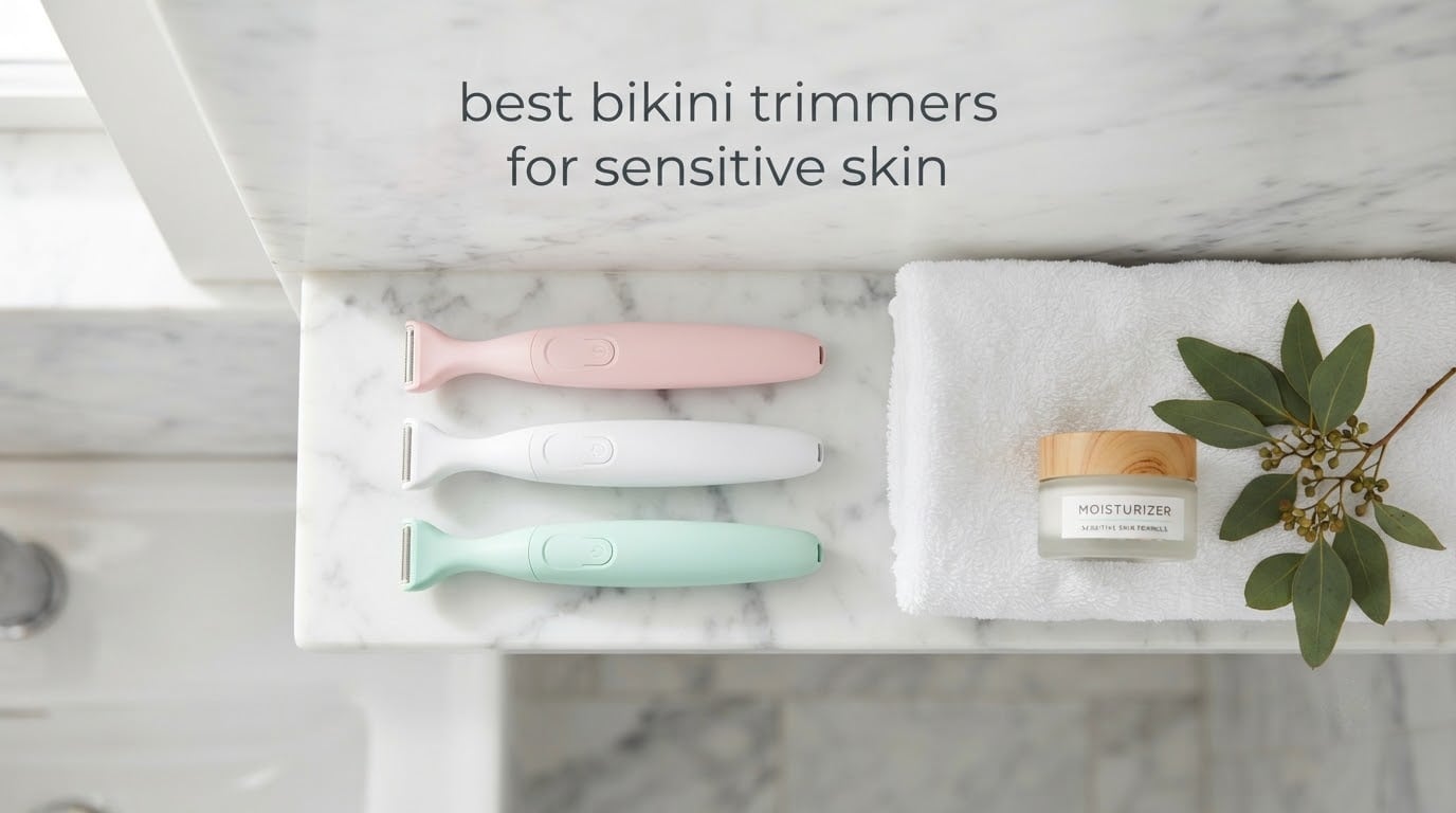 best bikini trimmers for sensitive skin