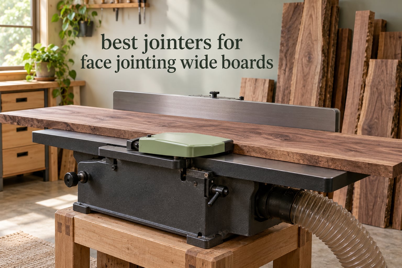 best jointers for face jointing wide boards