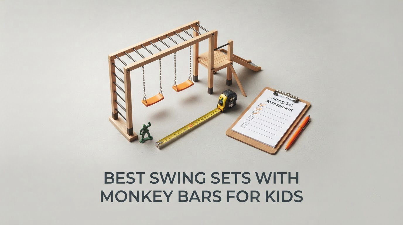 best swing sets with monkey bars for kids