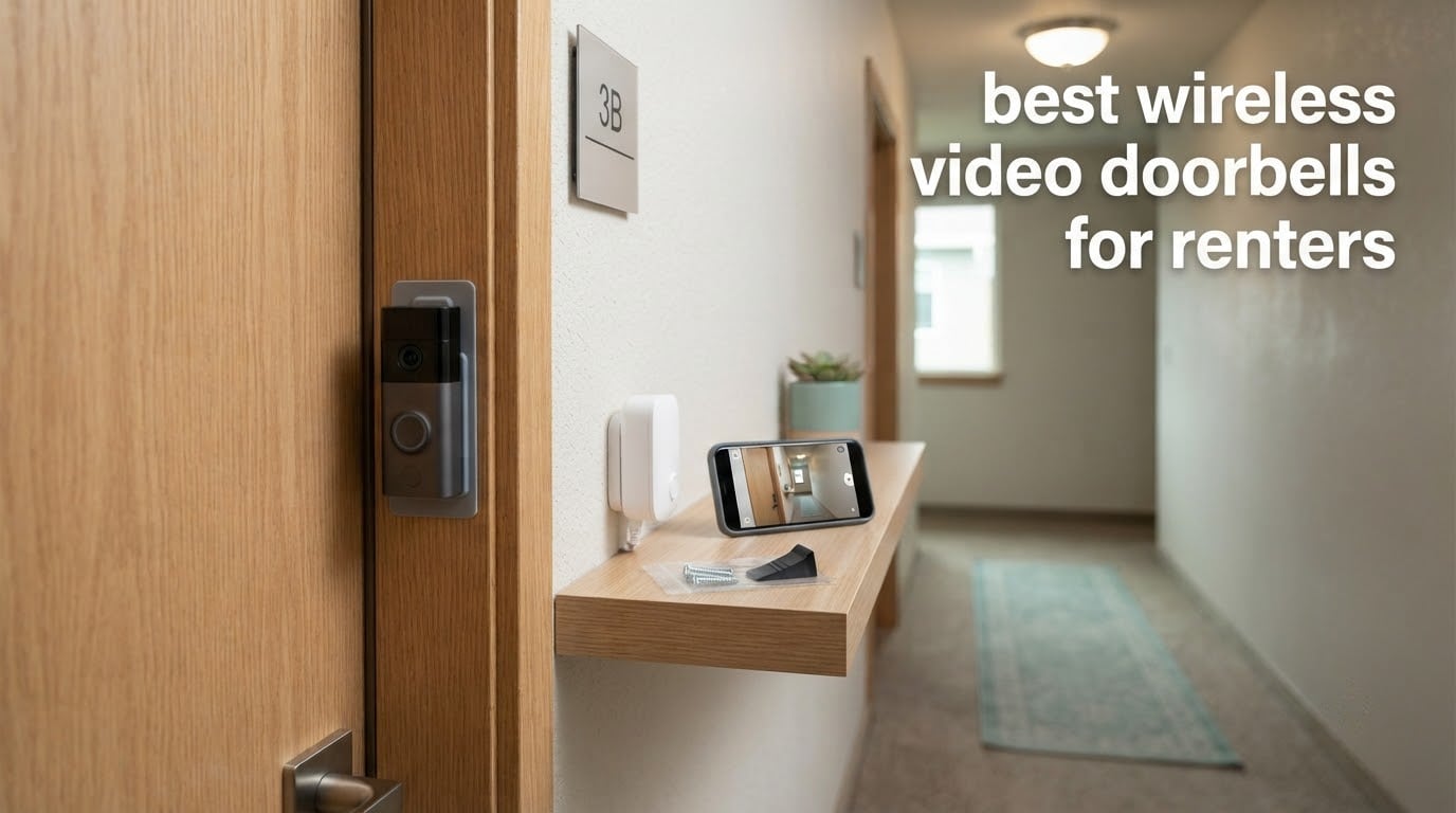 best wireless video doorbells for renters