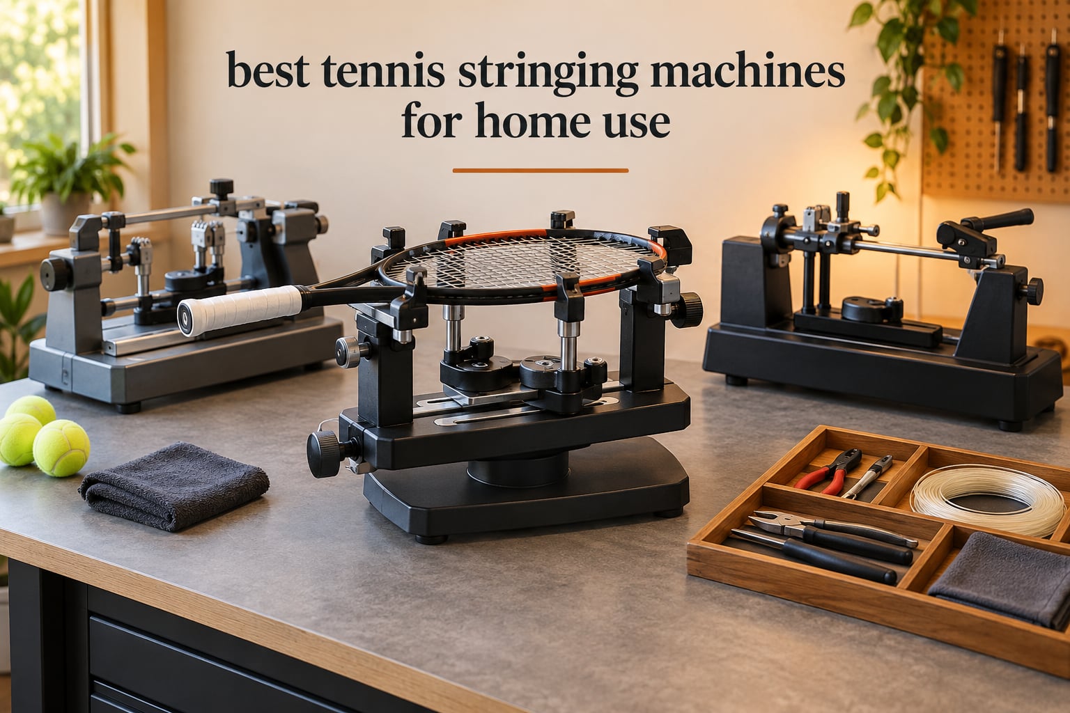 best tennis stringing machines for home use