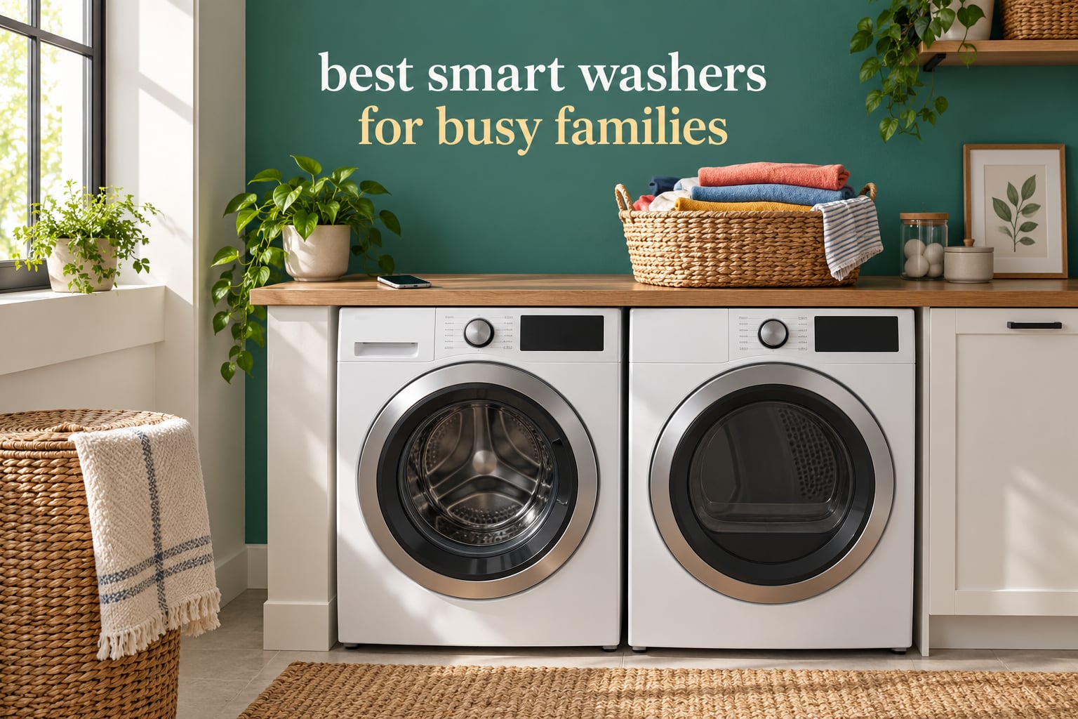 best smart washers for busy families