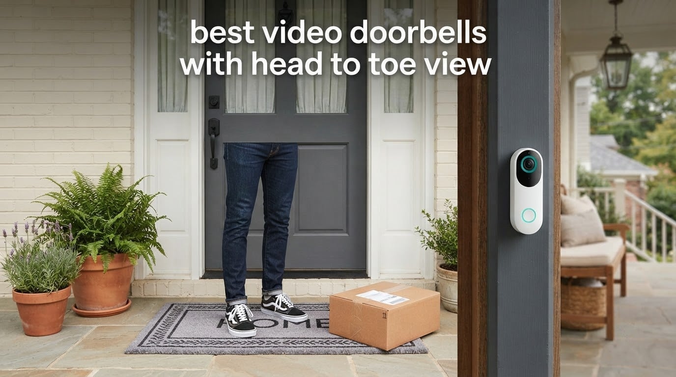 best video doorbells with head to toe view