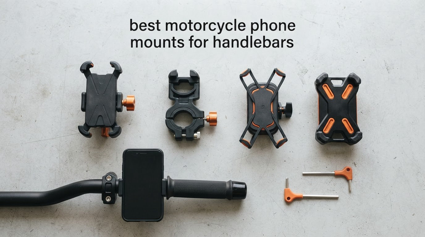 best motorcycle phone mounts for handlebars