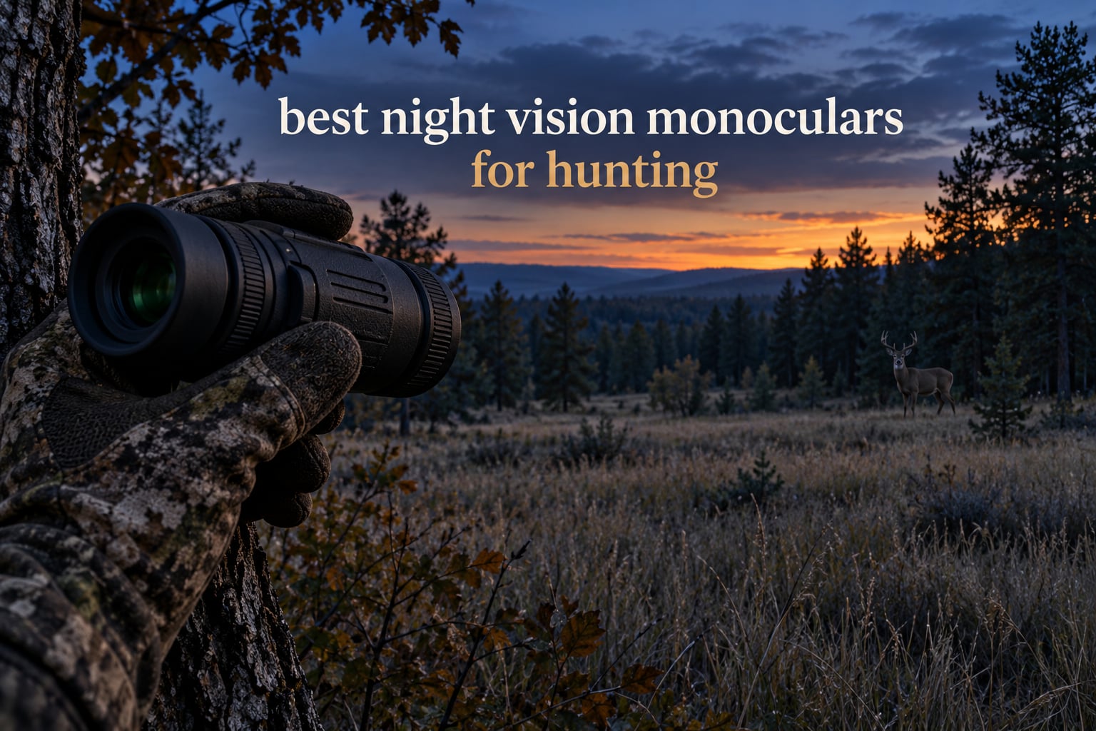 best night vision monoculars for hunting