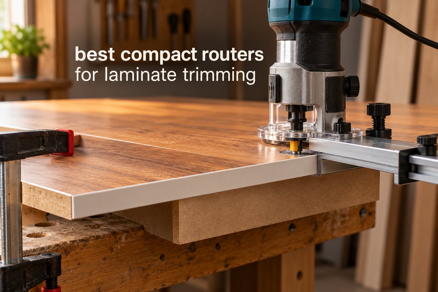 best compact routers for laminate trimming