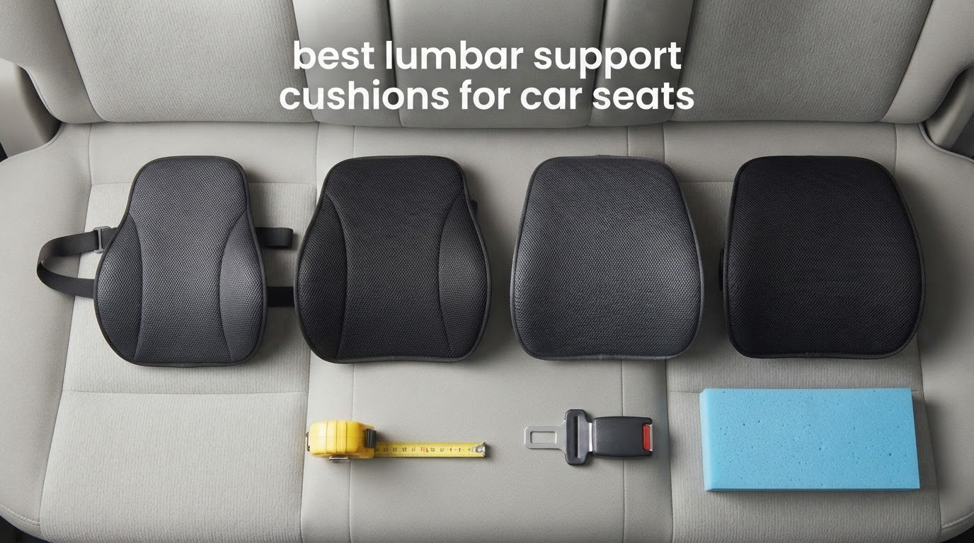 best lumbar support cushions for car seats