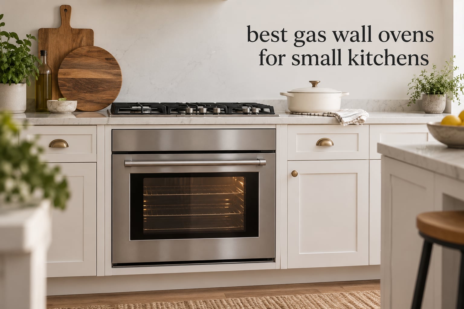 best gas wall ovens for small kitchens