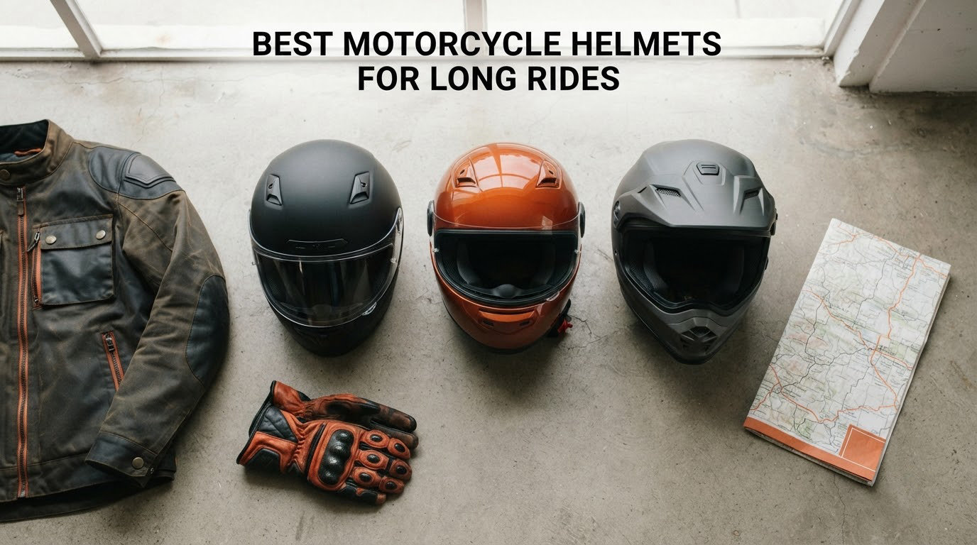 best motorcycle helmets for long rides