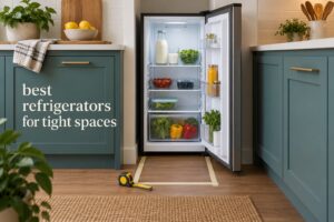 best refrigerators for tight spaces