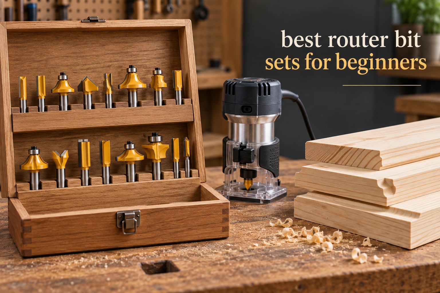 best router bit sets for beginners