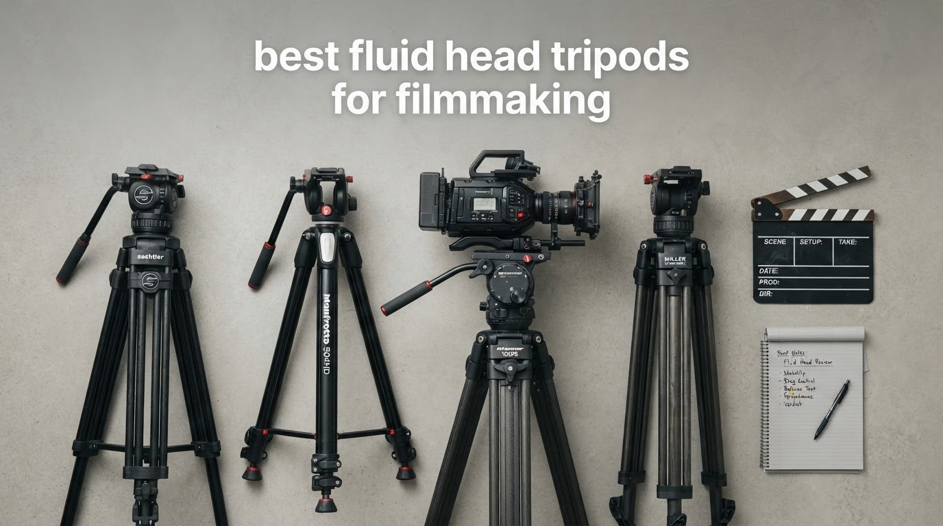 best fluid head tripods for filmmaking