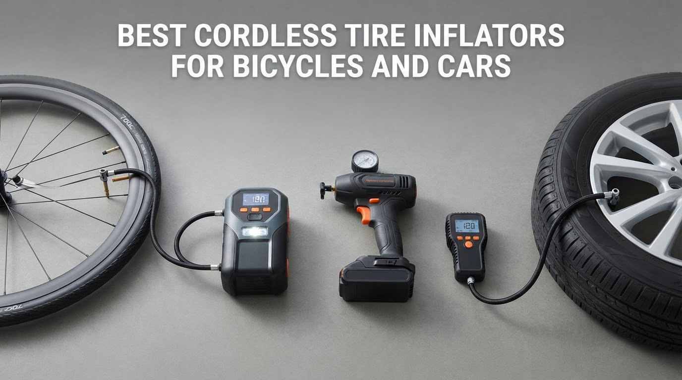 best cordless tire inflators for bicycles and cars