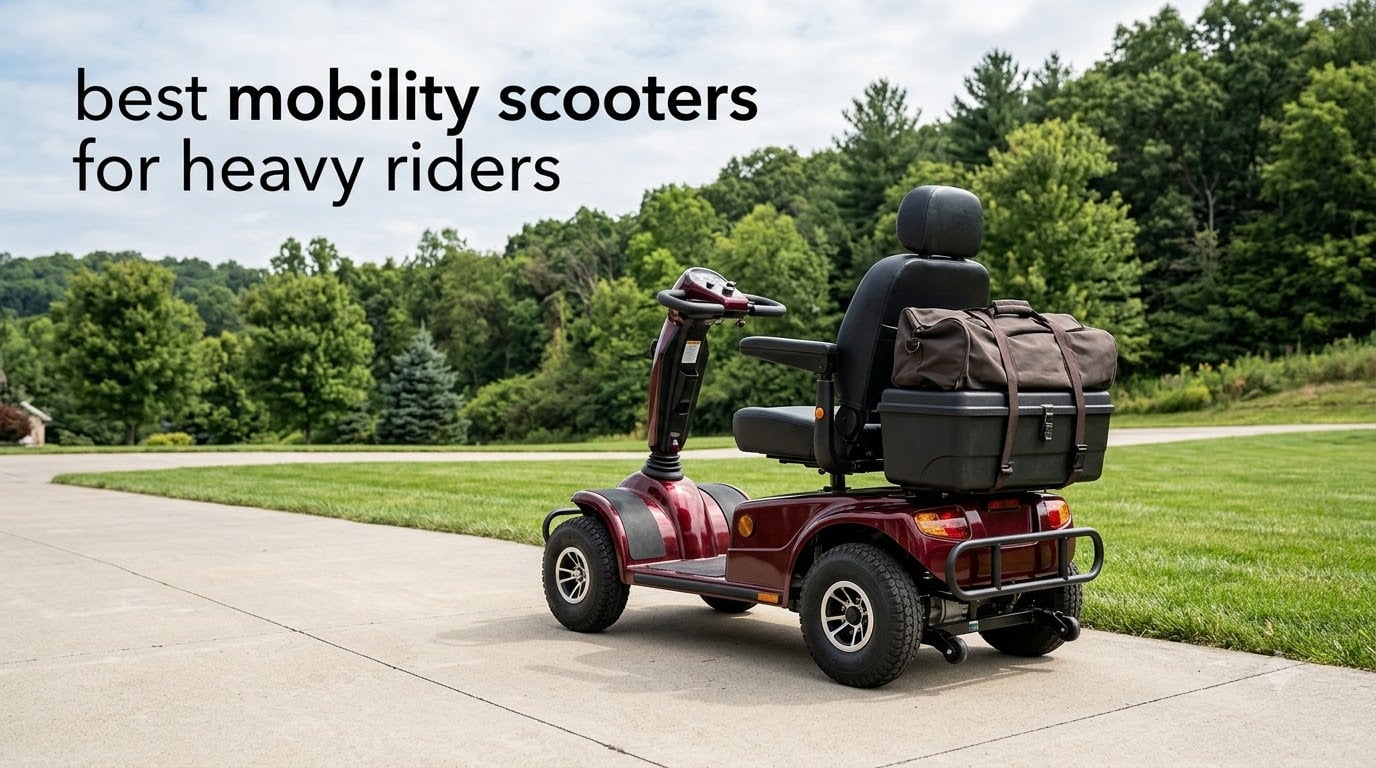 best mobility scooters for heavy riders