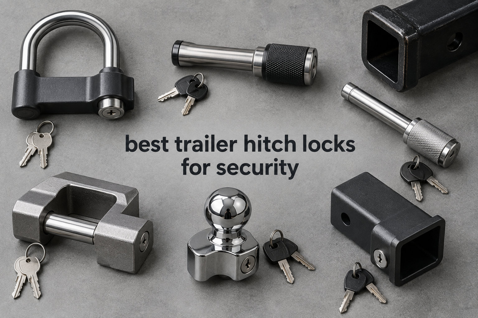 best trailer hitch locks for security