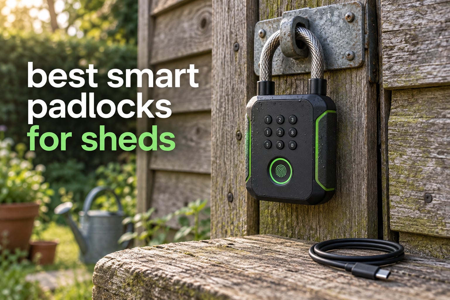 best smart padlocks for sheds