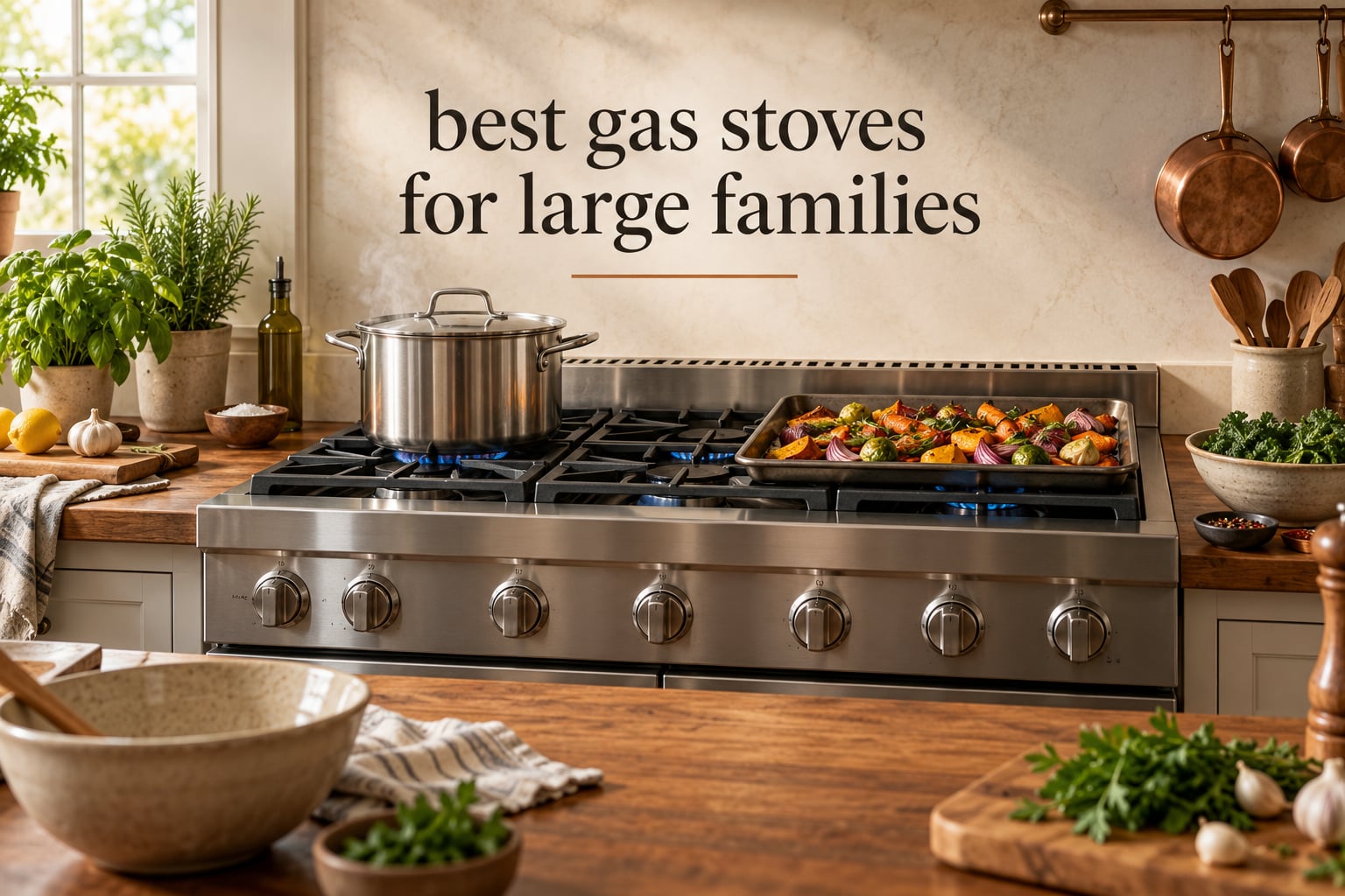 best gas stoves for large families