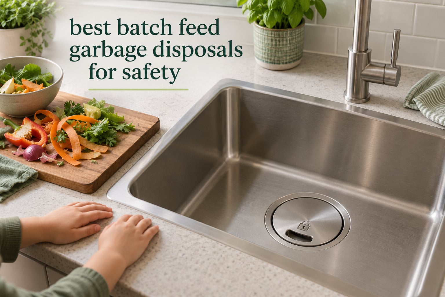 best batch feed garbage disposals for safety