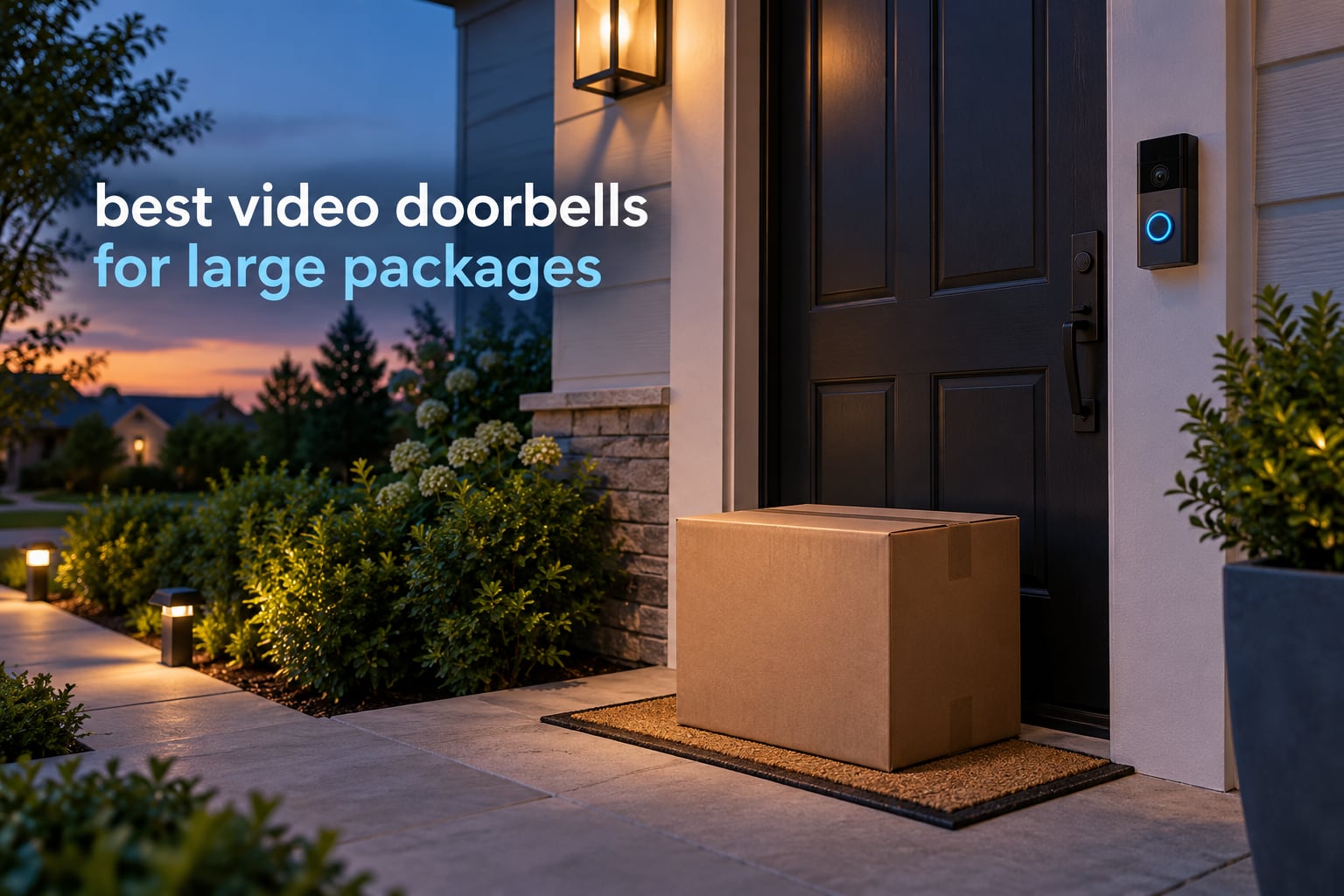 best video doorbells for large packages