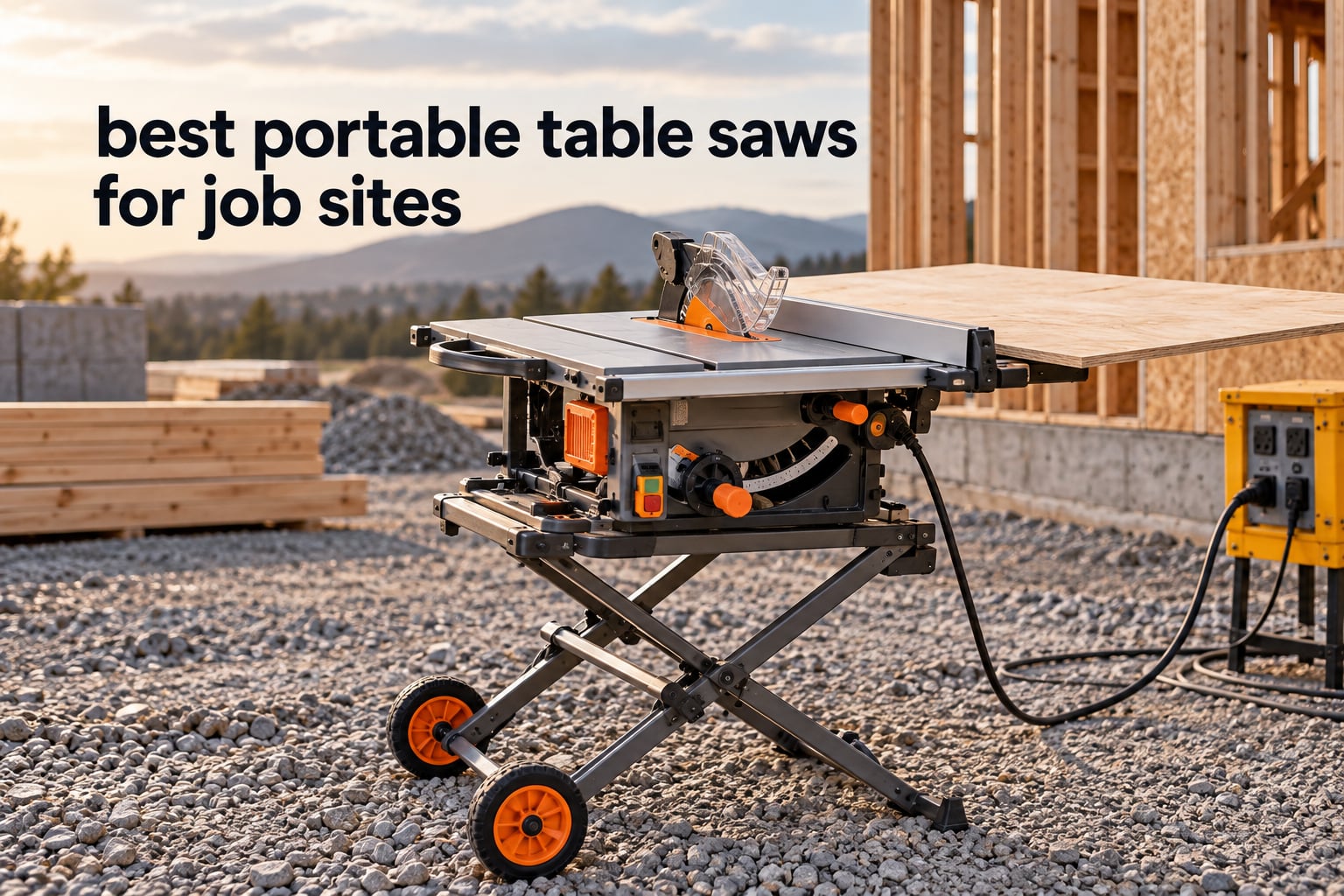 best portable table saws for job sites