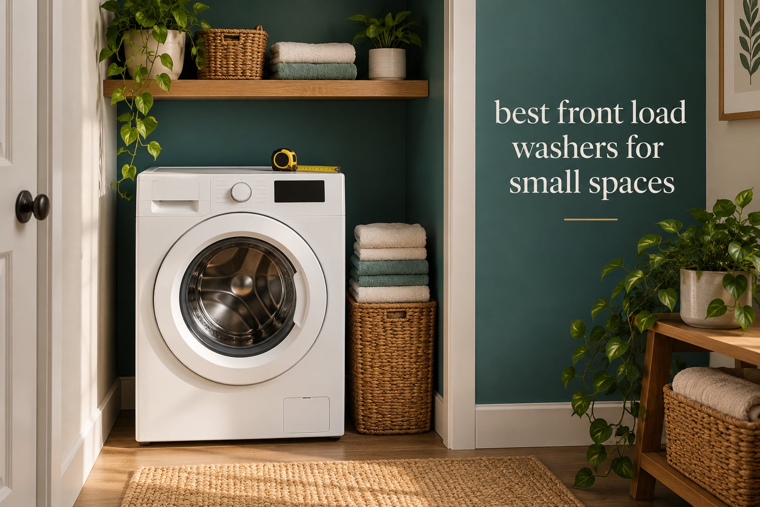 best front load washers for small spaces