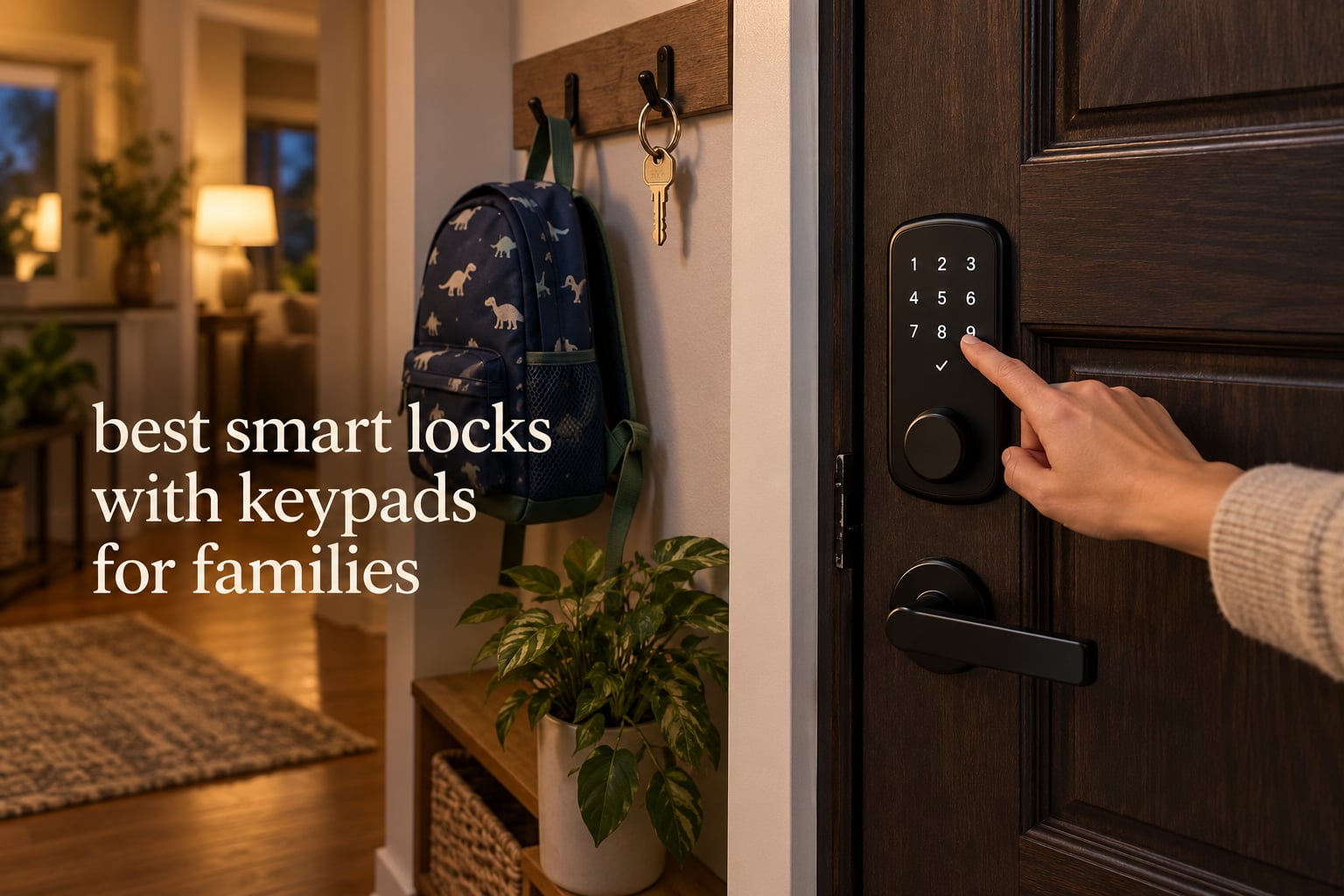 best smart locks with keypads for families