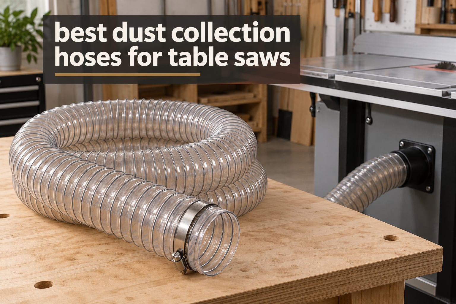 best dust collection hoses for table saws