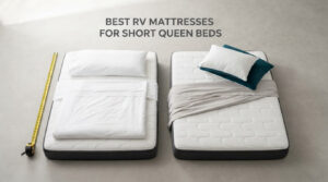 best rv mattresses for short queen beds