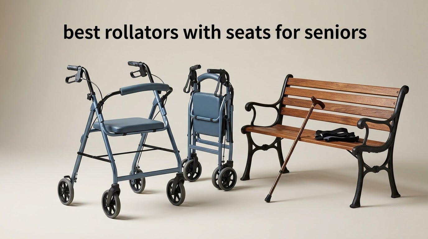 best rollators with seats for seniors