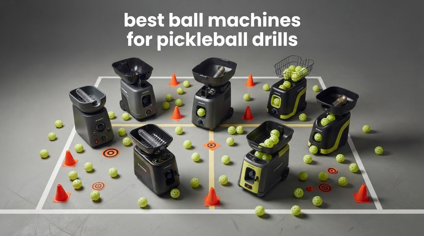 best ball machines for pickleball drills