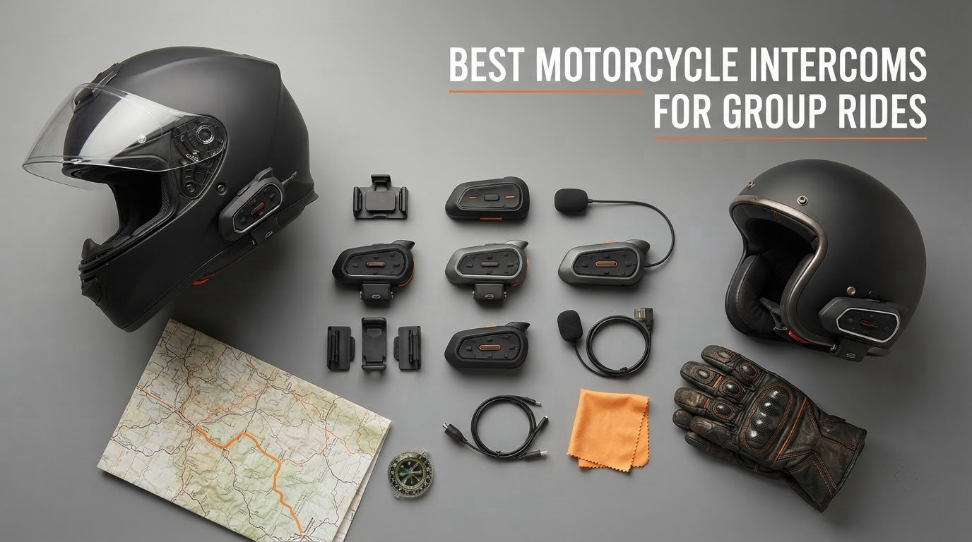 best motorcycle intercoms for group rides