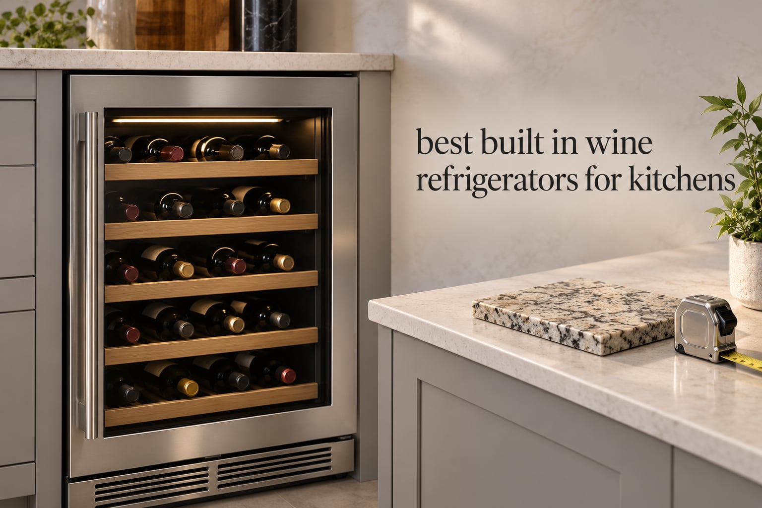 best built in wine refrigerators for kitchens