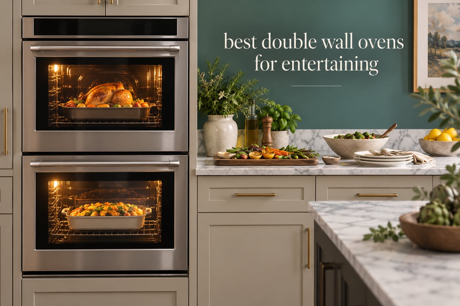 best double wall ovens for entertaining