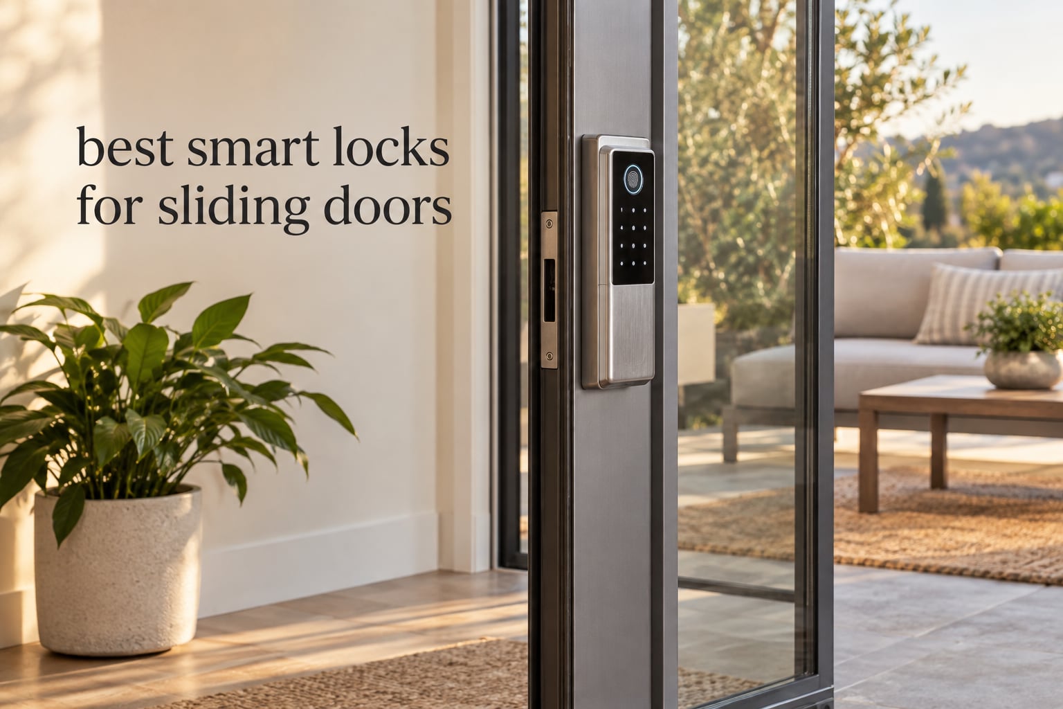 best smart locks for sliding doors