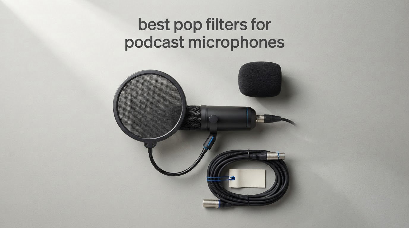 best pop filters for podcast microphones